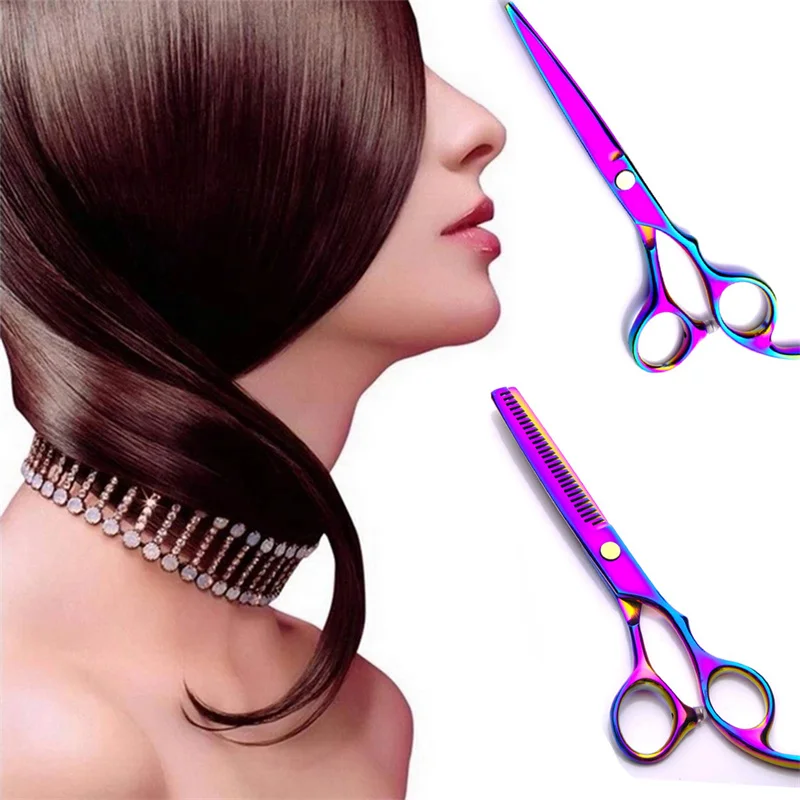 

Professional Hair Cutting Barber hair Cutting Scissors Sharp Blades Hairdresser Haircut For Women/Men/kids Stainless Steel