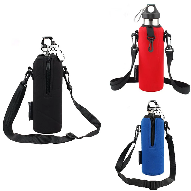 750ml Sports Water Bottle Case Insulated Bag Neoprene Pouch 