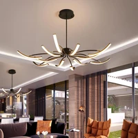 modern led ceiling lights matte blackwhite finished for living room bedroom study room adjustable new led ceiling lamp