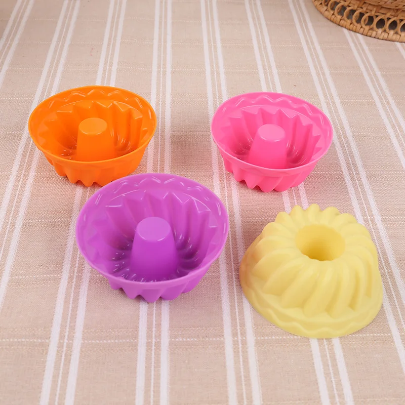 Пищевая силиконовая печь для прессформы чашки маффина с круглой чашкой