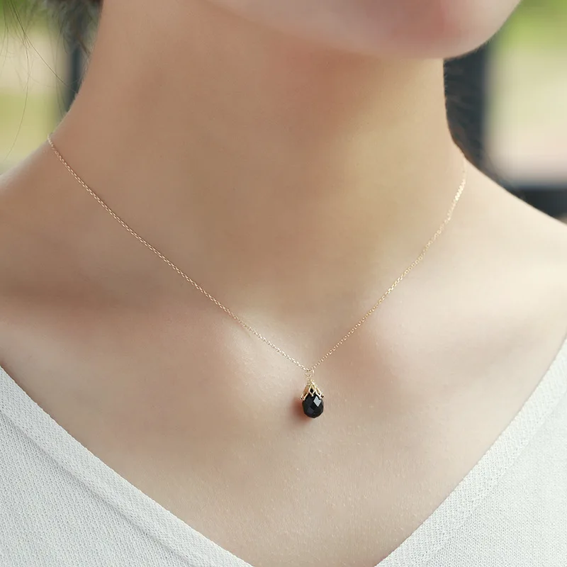 Женское Ожерелье в стиле барокко ожерелье с подвеской виде капли из натурального