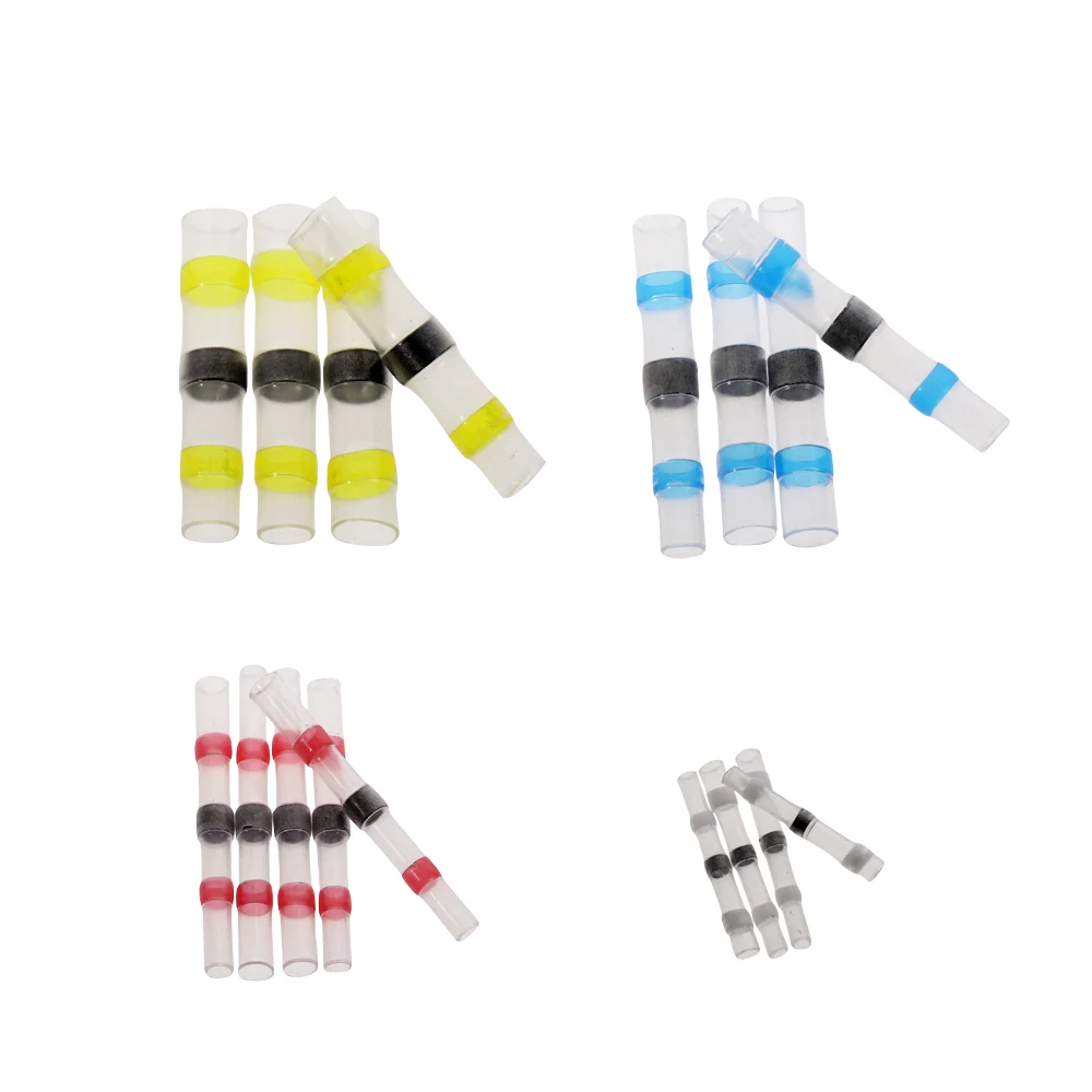 Термоусадочные стыковые клеммы водонепроницаемый соединитель для проводов с