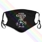Многоразовая моющаяся маска Demogorgon (STDG) с 2 фильтрами PM2.5 и 5 слоями