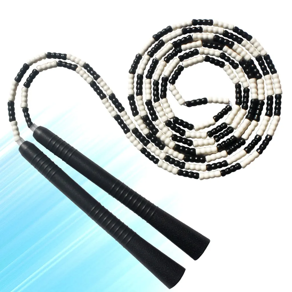 Скакалка мягкая без бисера Регулируемая длина оборудование для тренировок