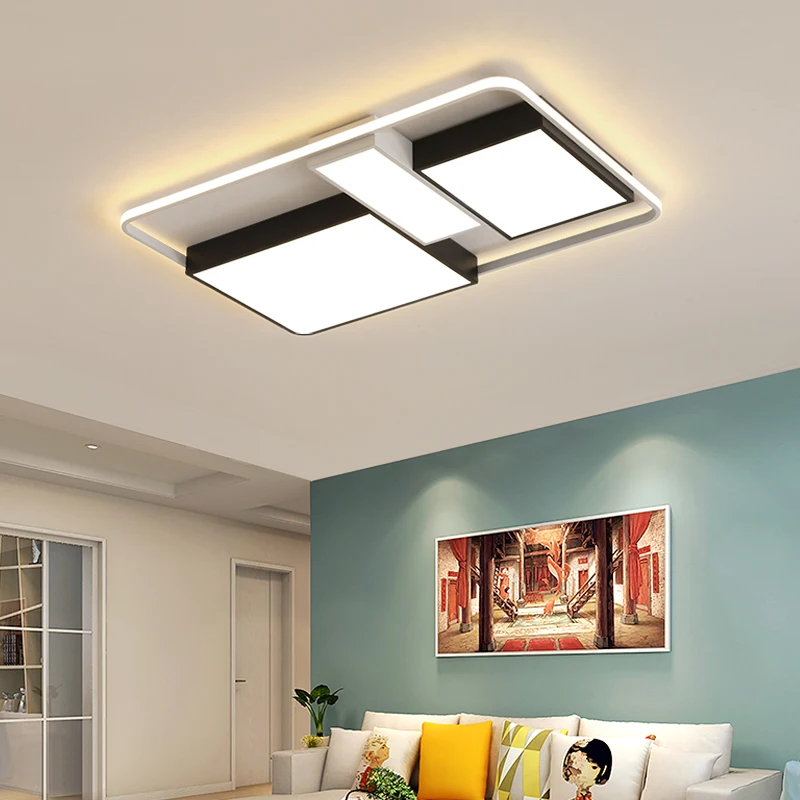 

Arrange Geometric Figures Dimmabl Ceiling Lamp Wrought Iron With Texture Bedroom Good Quality And Not Fragile