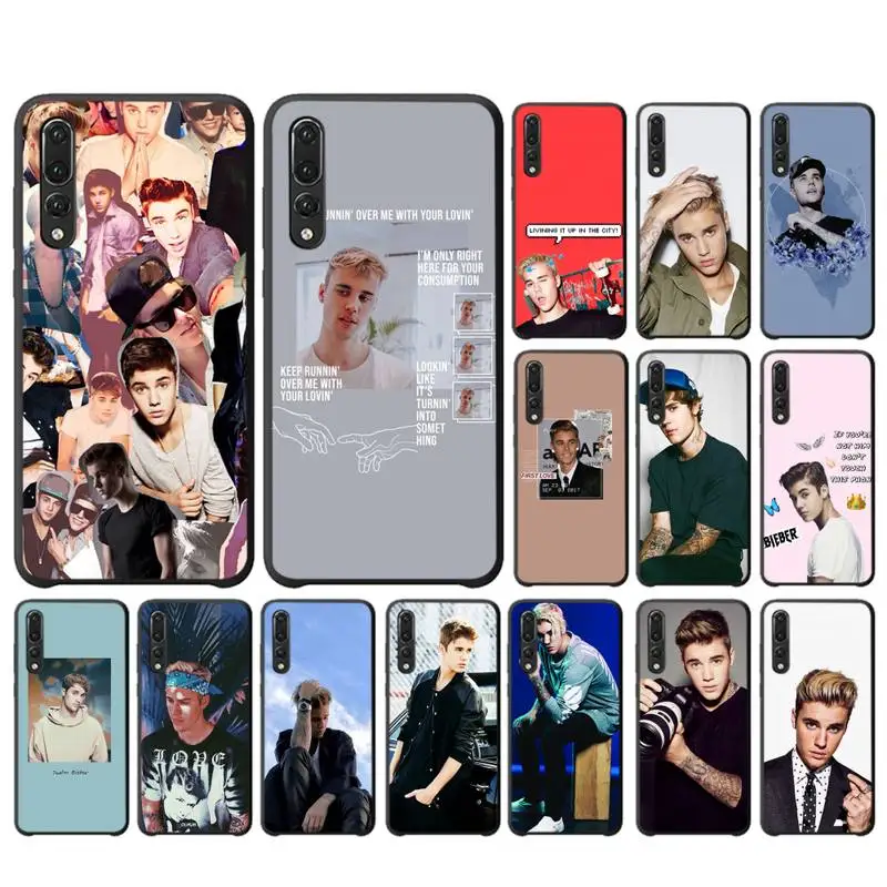 

YNDFCNB Fashion Justin Bieber Phone Case for Huawei P30 40 20 10 8 9 lite pro plus Psmart2019
