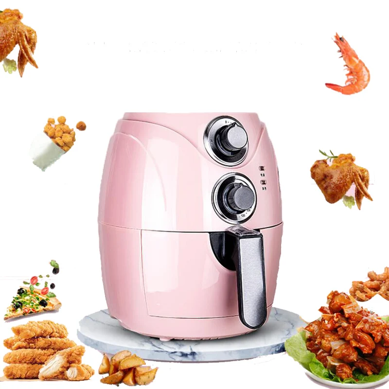 

2.5L Automatic Fryer Air Fry Fries Machine Household Mini Air Fryer Fully Automatic Intelligent No Fuel Electric Deep Fryer Oven