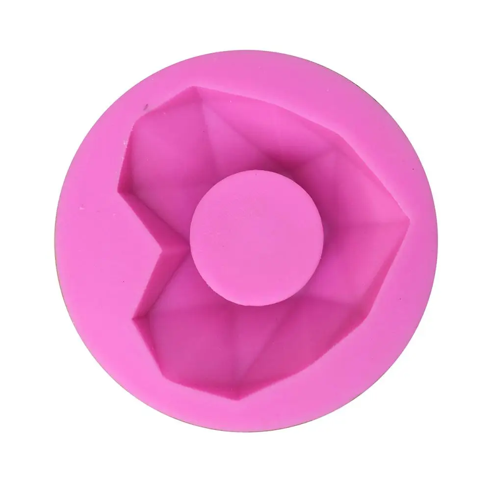 Подсвечник Плесень DIY Ремесло Свеча делая алмаз сердце форма Силикагель