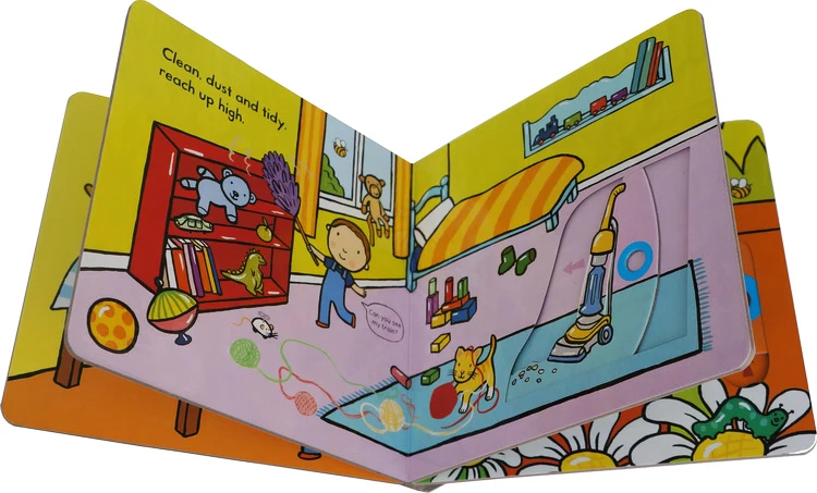 

Busy Home Board Book Early Childhood Education Books Original English Books