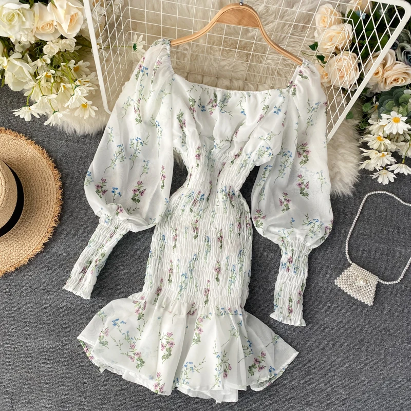 2020 весеннее летнее женское платье с открытыми плечами элегантное шифоновое