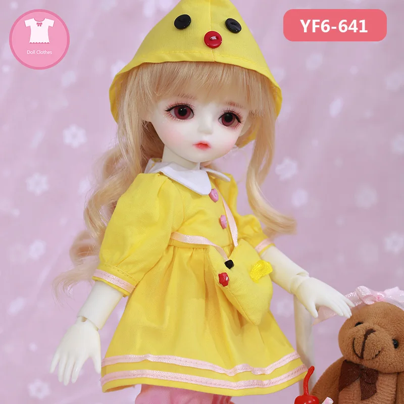 BJD SD Кукла Одежда 1/6 розовый стиль для Linachouchou тела YF6-452 куклы аксессуары luodoll