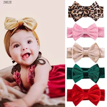 Diadema con lazo de terciopelo para niña y niño, accesorios para el cabello para fiesta de cumpleaños, de 5 ", cálido, a la moda, Otoño/Invierno (4)