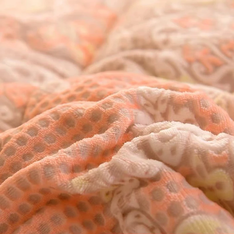 

2021 Single Double Comforter Lamb Double-Faced Velvet Wool Quilt Warm In Winter Thick Winter Blanket Core Extra Thick