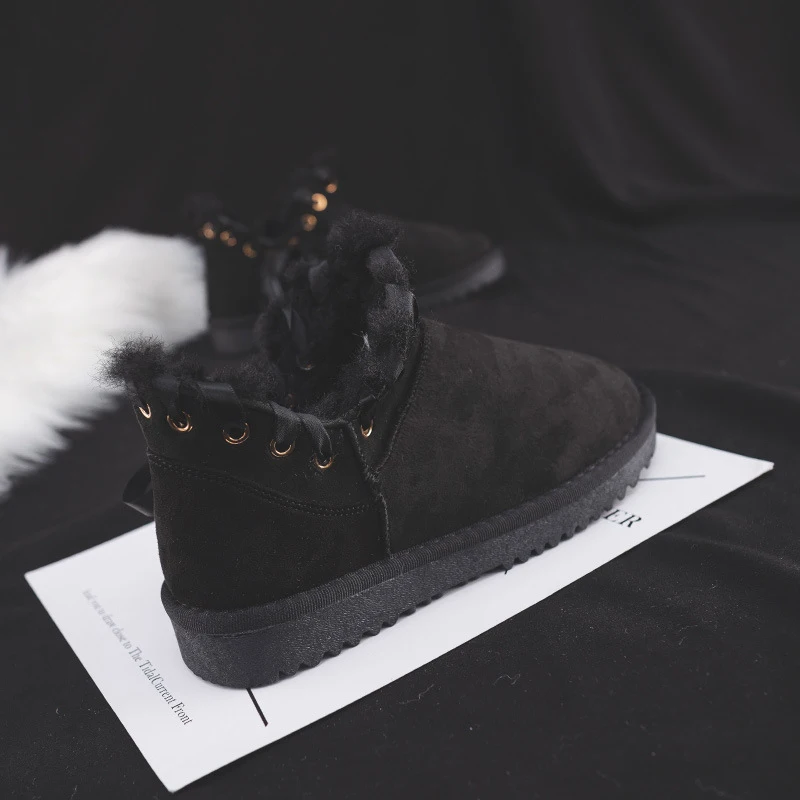 

Snow Boots Women's Winter Footwear Top Woman Winter Boots for Women's Flat Shoes Warm Ankle Boot Female 2020 Trend Woman Booties