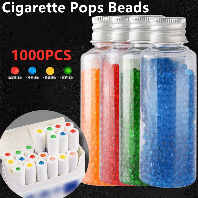 1000 шт. бусины для сигарет фрукты кофе мятный вкус держатель курительные