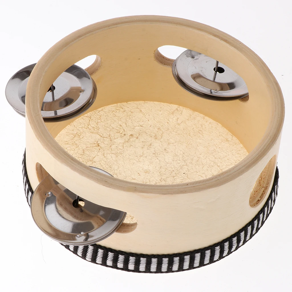 Деревянный Тамбурин Музыкальный барабан музыкальный инструмент Детский