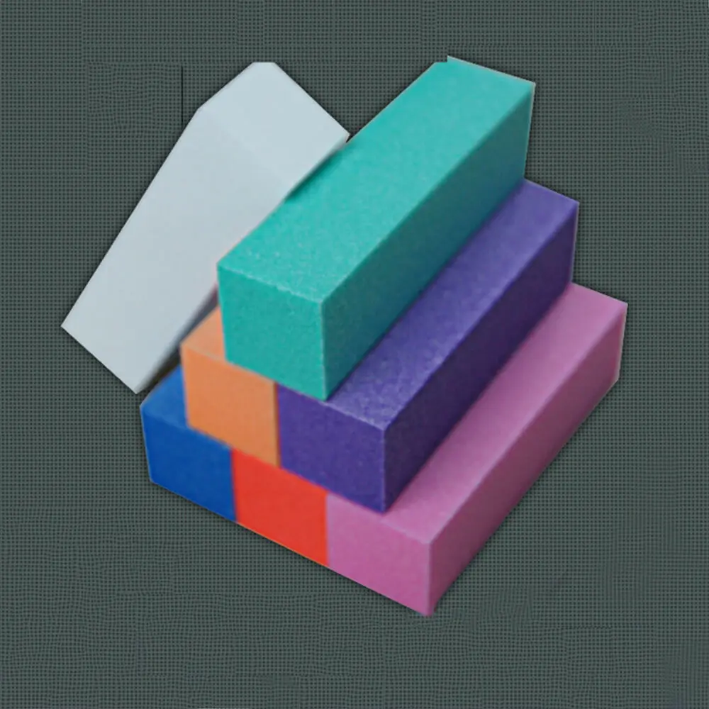 10 шт./упак. Полировка Шлифовка ногтей художественный буфер шлифовальный блок