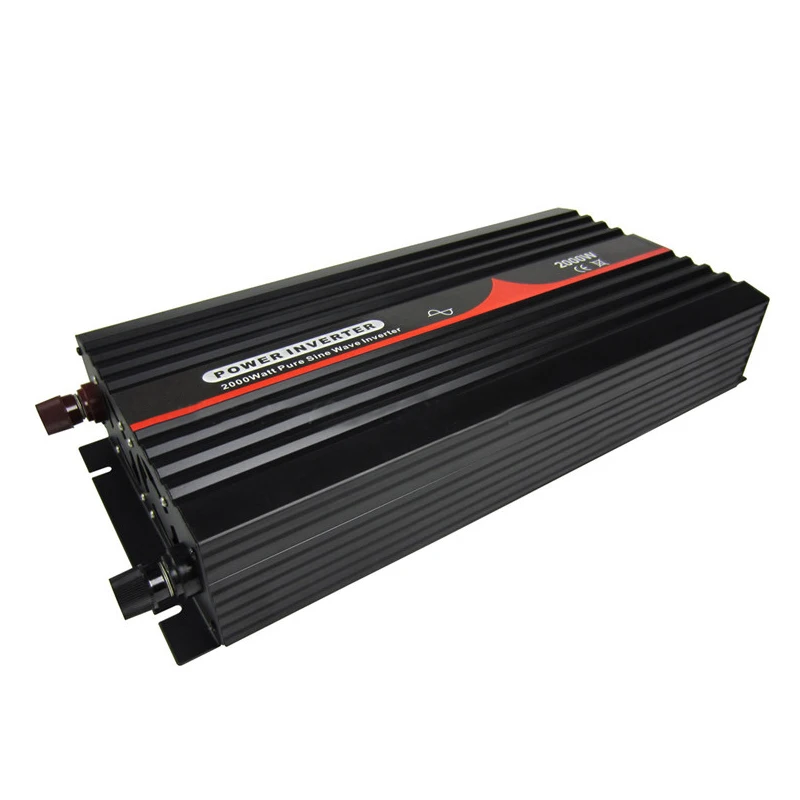 2000 Вт Инвертор немодулированного синусоидального сигнала 12 В/24 В/48 В постоянного