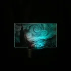 3d-лампа с датчиком освещения и дистанционным управлением, в виде звездной ночи