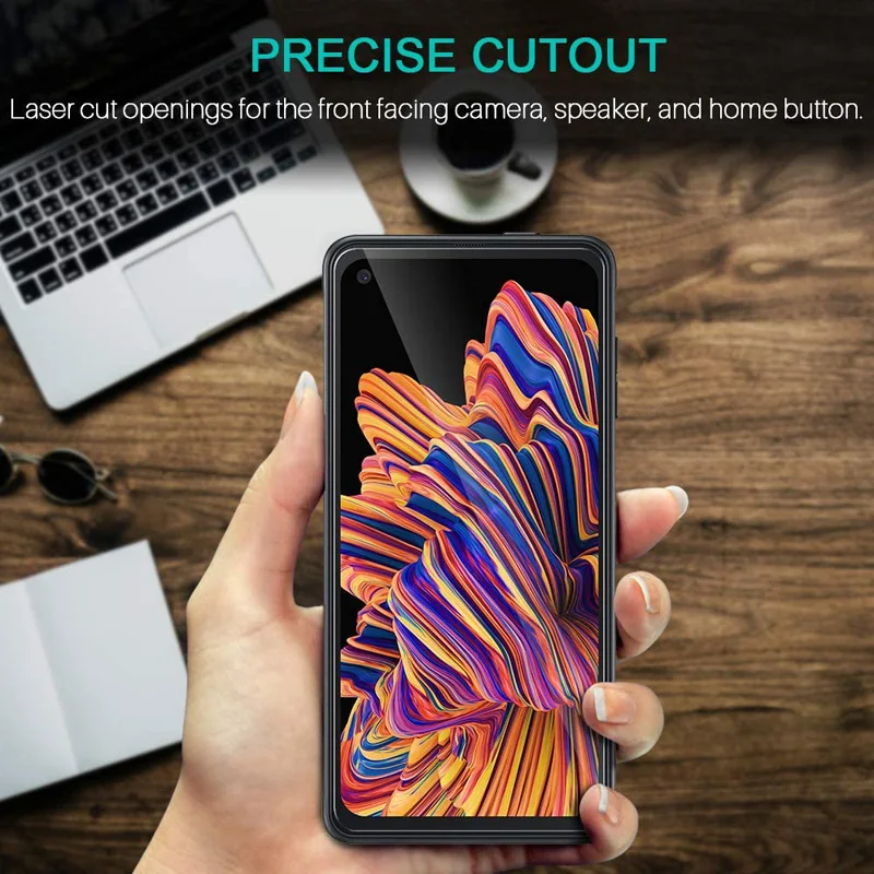 3pcs tempered glass for samsung galaxy xcover pro screen protector 9h 2 5d phone on film protective glass for galaxy x cover pro free global shipping