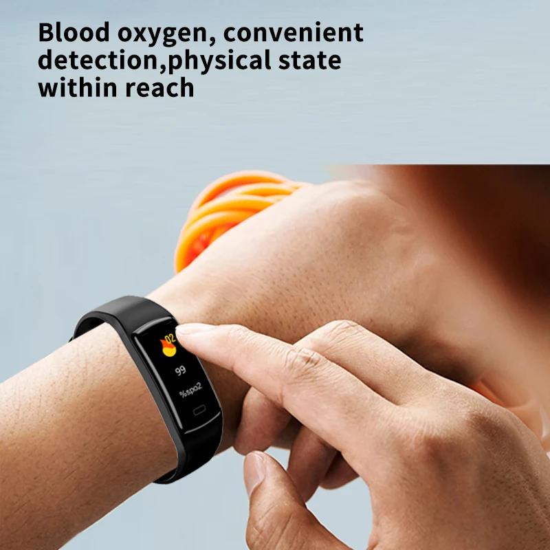 Smart Band Blood Pressure Measurement Pedometer Heart Rate Monitor Fitness Bracelet Waterproof Health Tracker Watch | Электроника
