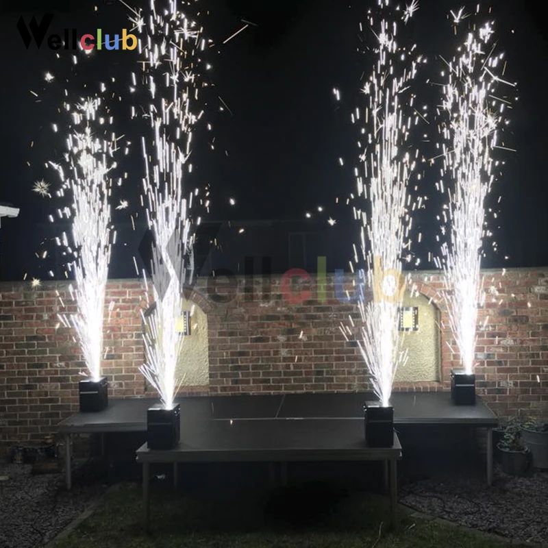 50 пакетов Ti Powder 200 г/пакет для холодной искры Firework Machine Свадьба Sparkular с