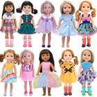 Кукла модная одежда платье юбка для 14,5 дюймов Нэнси американская кукла и 32-34 см кукла Паола Рейна наше поколение девушка игрушка Россия сделай сам