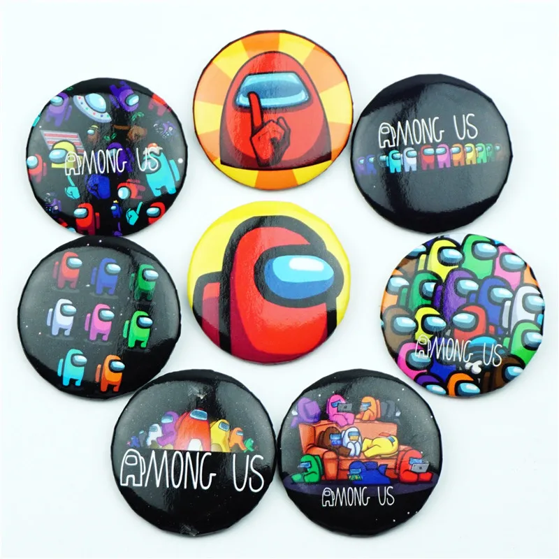 

8Pcs/Set Cute Game Pins Badges Brooch Chest Ornament of The Clothing Accessoies Collection Itabag Cosplay Gift