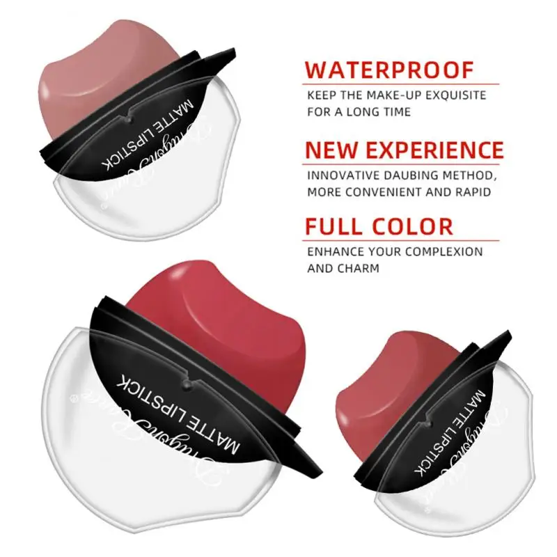 Новый стиль Красная губная помада матовая стойкий макияж увлажняющая косметика