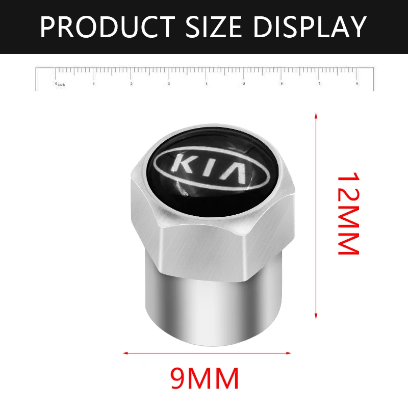 4 предмета/Колесная шина запчасти штока клапана вилки чехол для Kia Ceed Рио Sportage R K3 K4