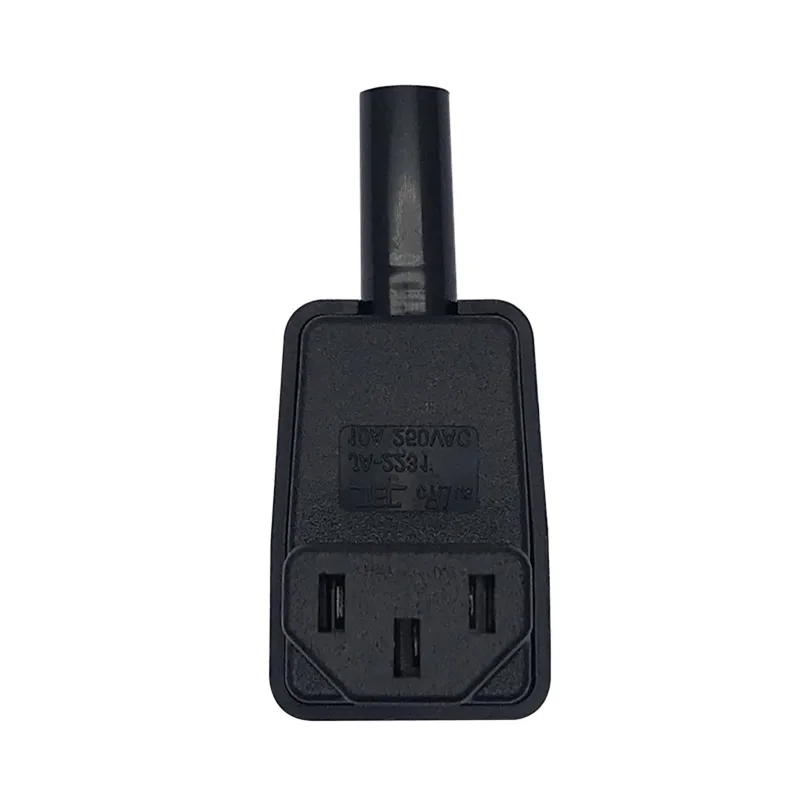 JORINDO IEC 320 C13 Female Plug Adapter 3pin Socket Power Cord Rewirable Connector down Angle Detachable | Электроника