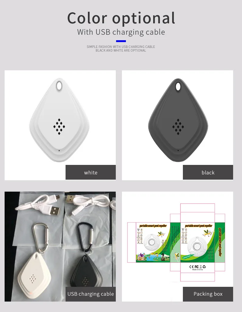 Ультразвуковой отпугиватель насекомых USB устройство для уничтожения комаров