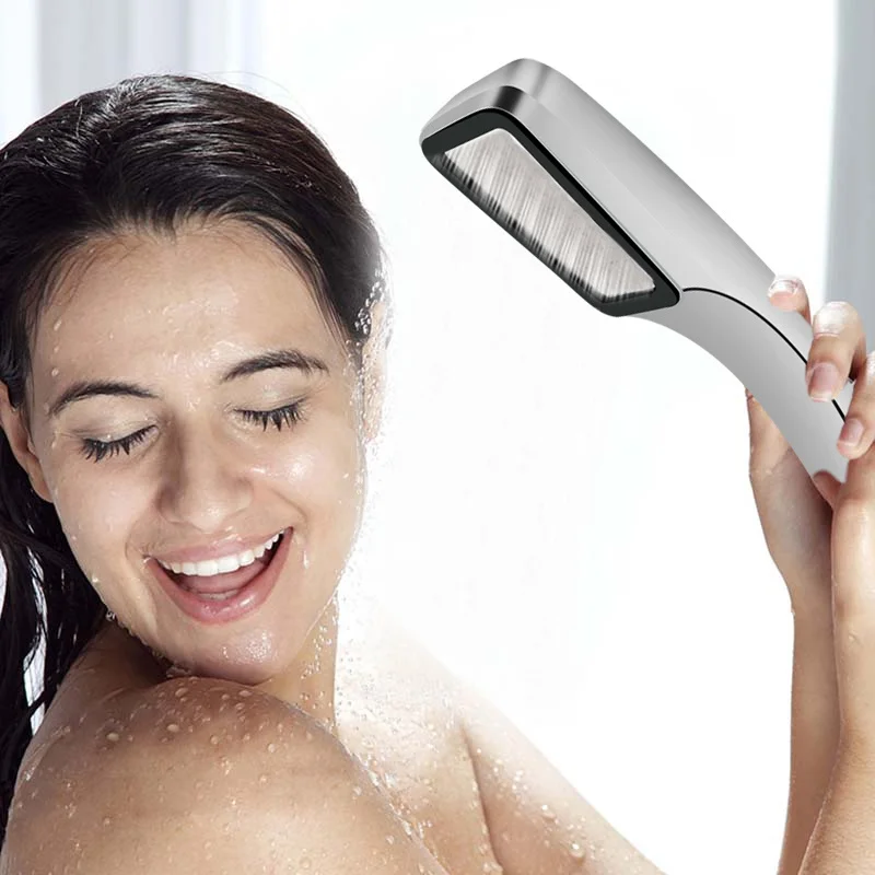 

Лейка для душа Supercharge, аксессуары для ванной комнаты, лейка для душа с 300 отверстиями, головка для душа с хромированным фильтром