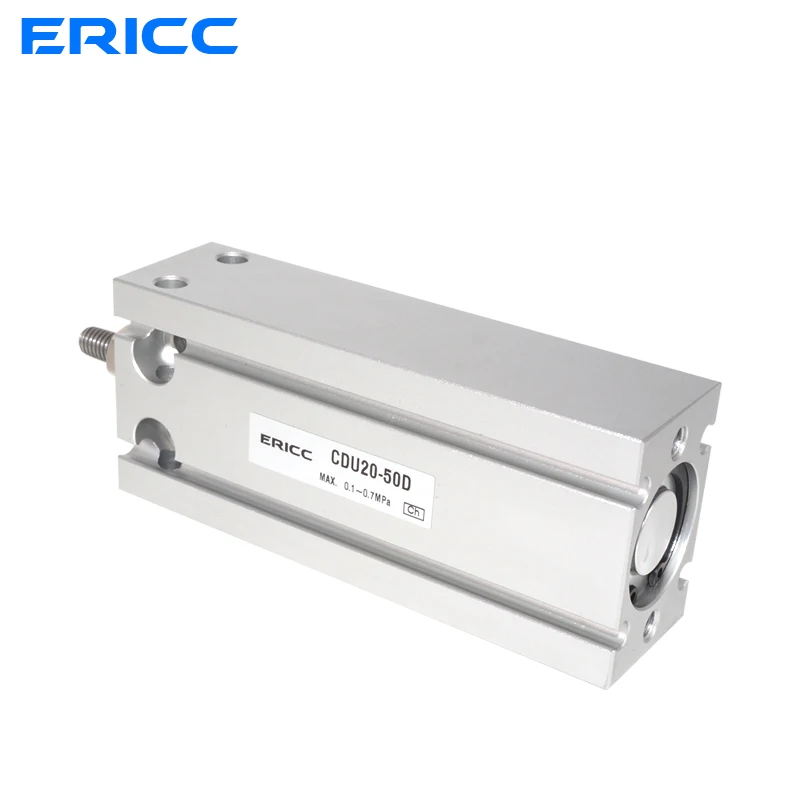 SMC TYPE CDU20 CU20 series Free Mount Cylinder Double Acting Single Rod Bore 20mm-5 to 50mm CDU20-5D/10D/15D/20D/25D/30D/40D/50D |