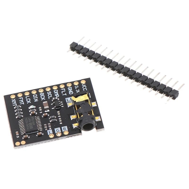 PCM5102A DAC I2S Плата декодера интерфейса 192 кГц 24bit стерео разъем цифровой аудио плеер