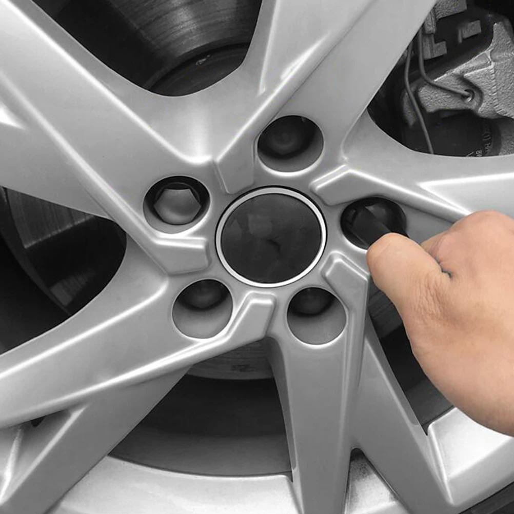 20x Grey Wheel Nut Bolt Cap Full Cover w/ Removal Tool 25mm For Audi A1 A7 A8 TT RS6 Lug Screw Caps Protector Accessories | Автомобили и