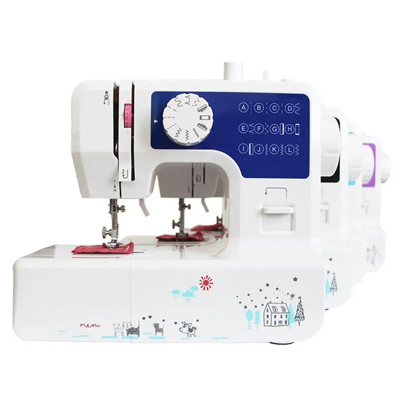 

Швейная машина, бытовая электрическая многофункциональная швейная машина с 12 иглами, швейная машина, набор для шитья