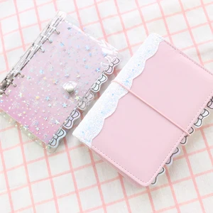 Domikee новый милый kawaii корейский кожаный дорожный школьный журнал для конфет ежедневник блокнот-органайзер канцелярские принадлежности подарок A6