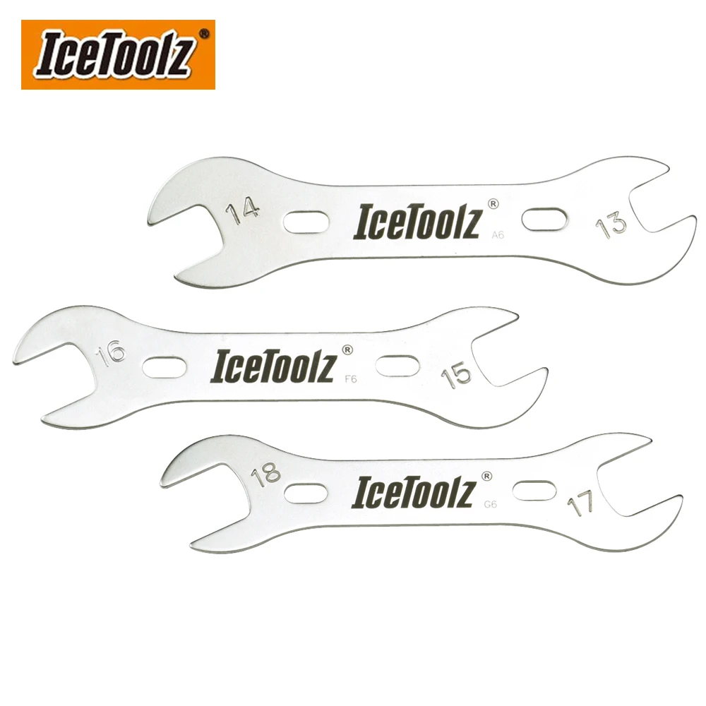 Гаечный ключ IceToolz 37X3 для ремонта велосипедов торцевой с открытым концом 37A1 37B1