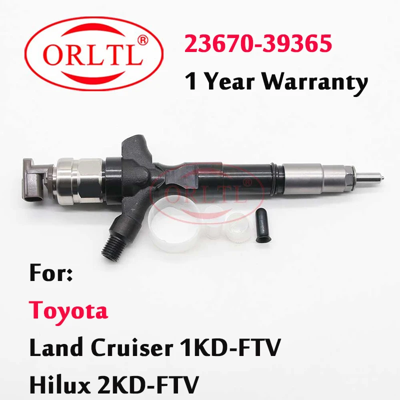 

Common Rail Injector 23670-39365 Diesel Nozzle SM295050-0524 Auto Fuel Sprayer 295050-0461 For Toyota Hilux 3.0D 2010-1KD-FTV