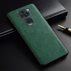 Чехол для Xiaomi Redmi Note 9 9S 9 Pro, чехол из искусственной кожи, роскошный защитный чехол в деловом стиле для Xiaomi Redmi Note 9T, чехол