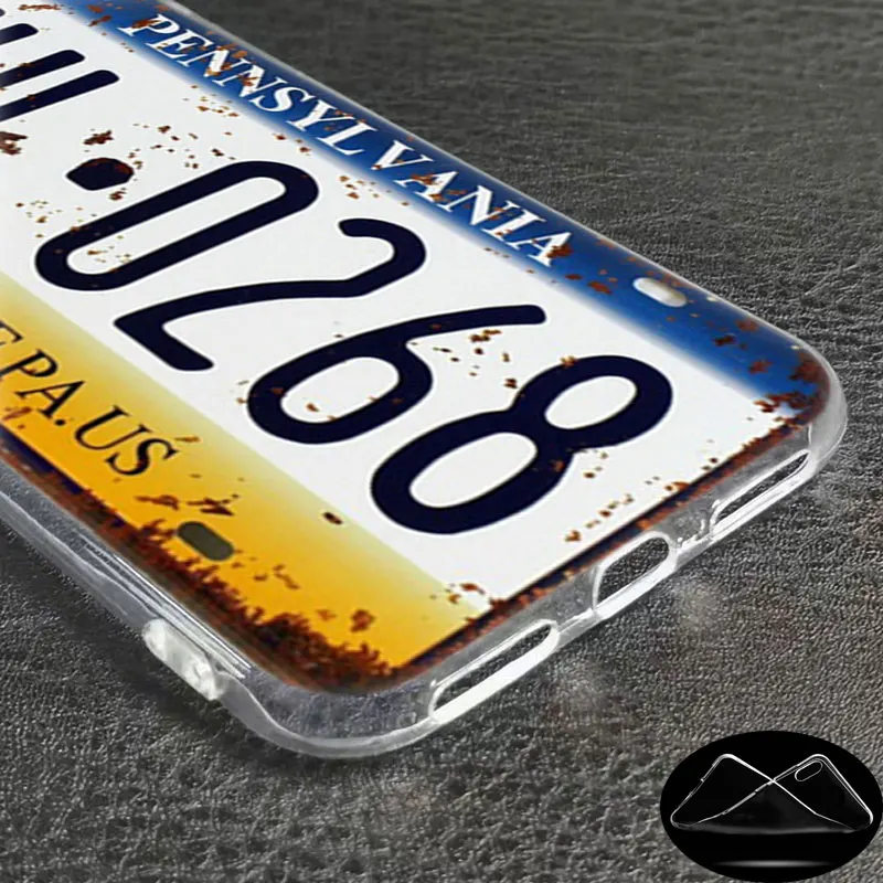 Роскошный силиконовый чехол для телефона в стиле классический старой номерной