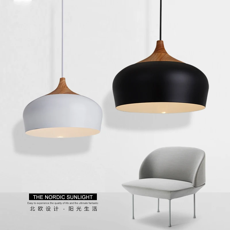 

A modern pendant lights retro Nordic Light hanging iron Loft lamp led for kitchen dining room lampara industria Fixture Lighting