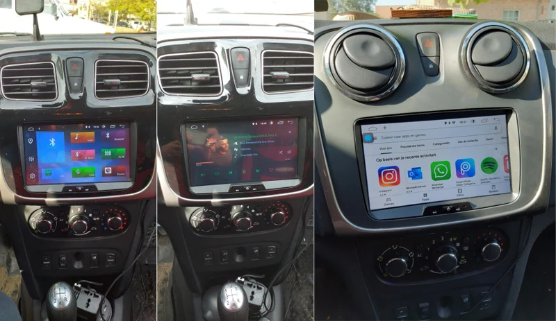 SilverStrong 8 дюймов Android9.0 четырехъядерный автомобильный Радио gps 1Din для Renault LOGAN II Duster DACIA DOKKER Dacia камера подарок 8L