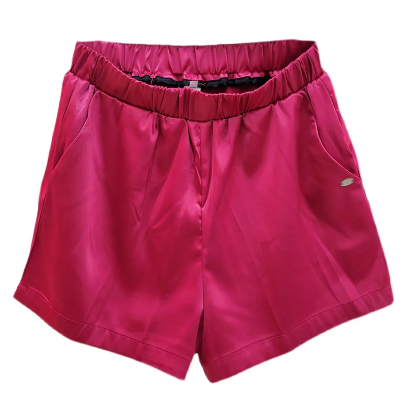 

SeeBeautiful Simple Loose Shorts Elastic Waist Pockets All Match Woman Summer 2021 New Fashion Tide E661