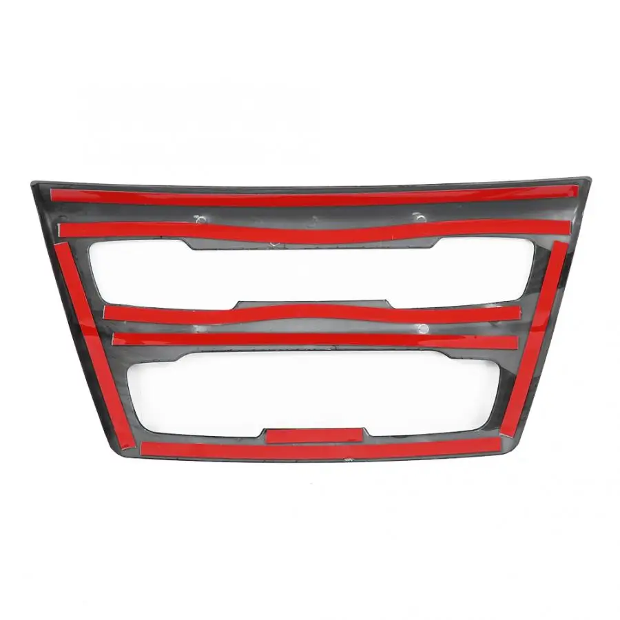 Carbon Fiber Style ABS Car Interior Center Console CD Panel Trim Cover Frame for BMW X1 F48 2016 2017 2018 2019 Accessories | Автомобили и