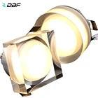 DBF  круглаяквадратная 1 Вт 3 Вт 5 Вт 7 Вт  85-265 в настенная лампа для шкафа, домашнее освещение