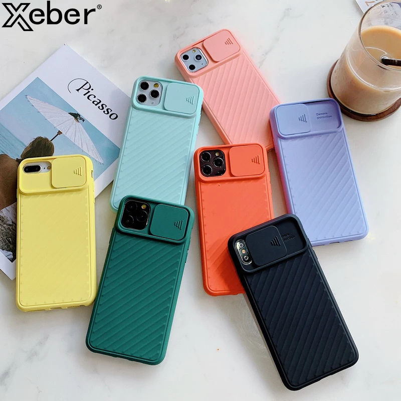 Слайд для объектива камеры противоударный чехол мобильного телефона iPhone 11 12 Pro XS