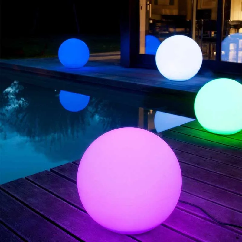

Waterproof LED Garden Light Landscape Ball Lawn Lamp Christmas Party Wedding Bar Floating Decorative Lighting