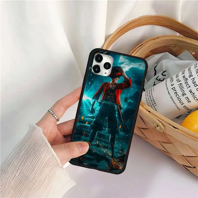 

One Piece Japan Anime Luffy Tony Phone Case for iPhone 11 12 Pro X XS Max Mini XR 7 8 Plus SE Samsung S9 10 20 A51 Plus Ultra